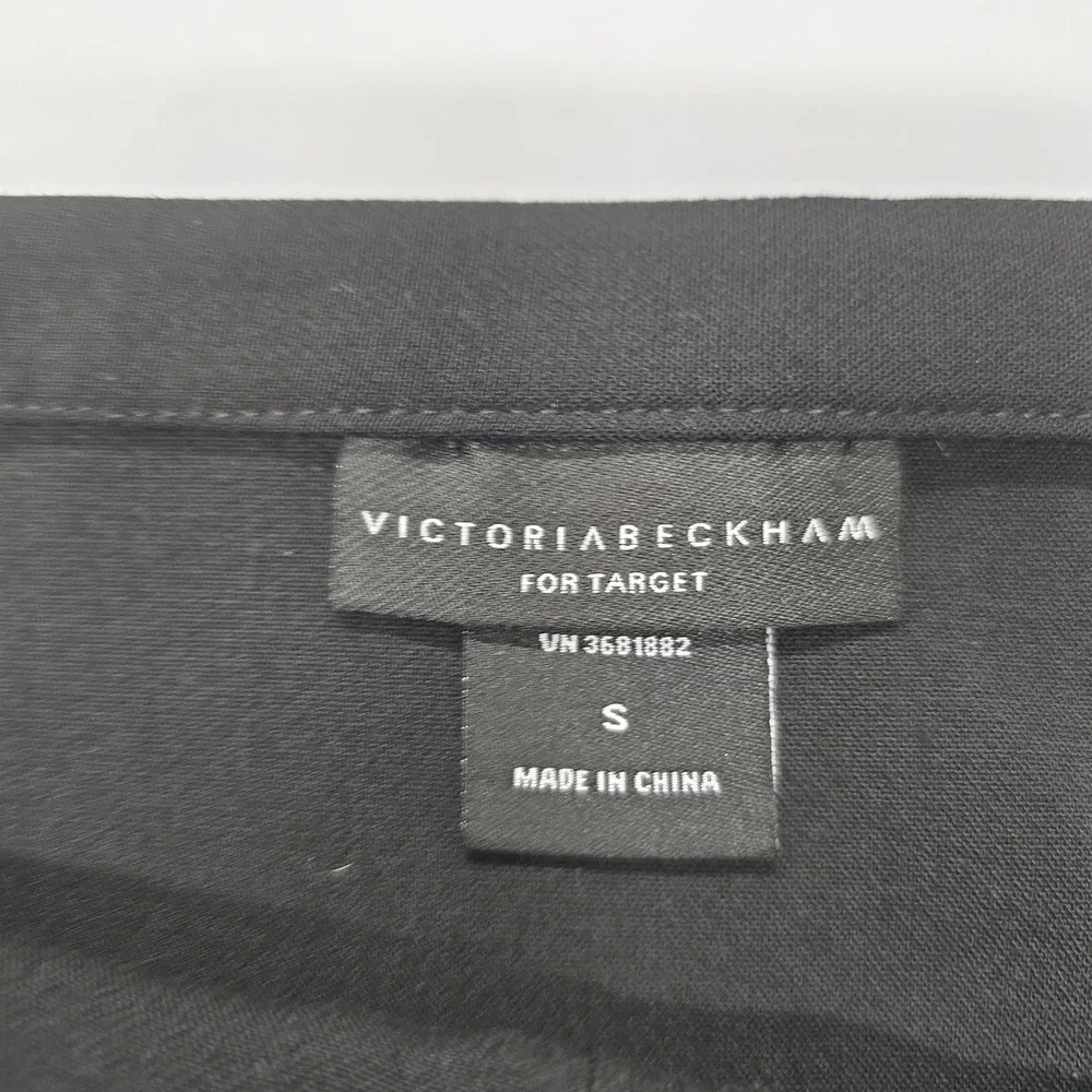 Victoria Beckham for‎ Target Black Scalloped Pocket Mini Skirt Size S